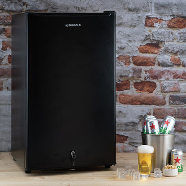 Subcold Eco100 LED Under Counter Fridge - Black